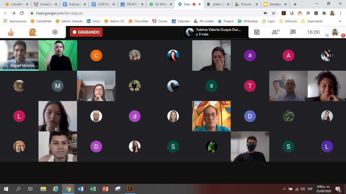 Esta semana compartimos con 32 estudiantes y 8 mentores de la Pasantía <a href="/CUEE2_0/">CUEE2.0</a>, días llenos de aprendizajes. Agradecemos a los pasantes por inspirarnos y por su interés en conocer sobre nuestra empresa, sus procesos y el rol que tenemos en la sociedad.#cuee2_0 <a href="/ahoyos1964/">ahoyos1964</a>