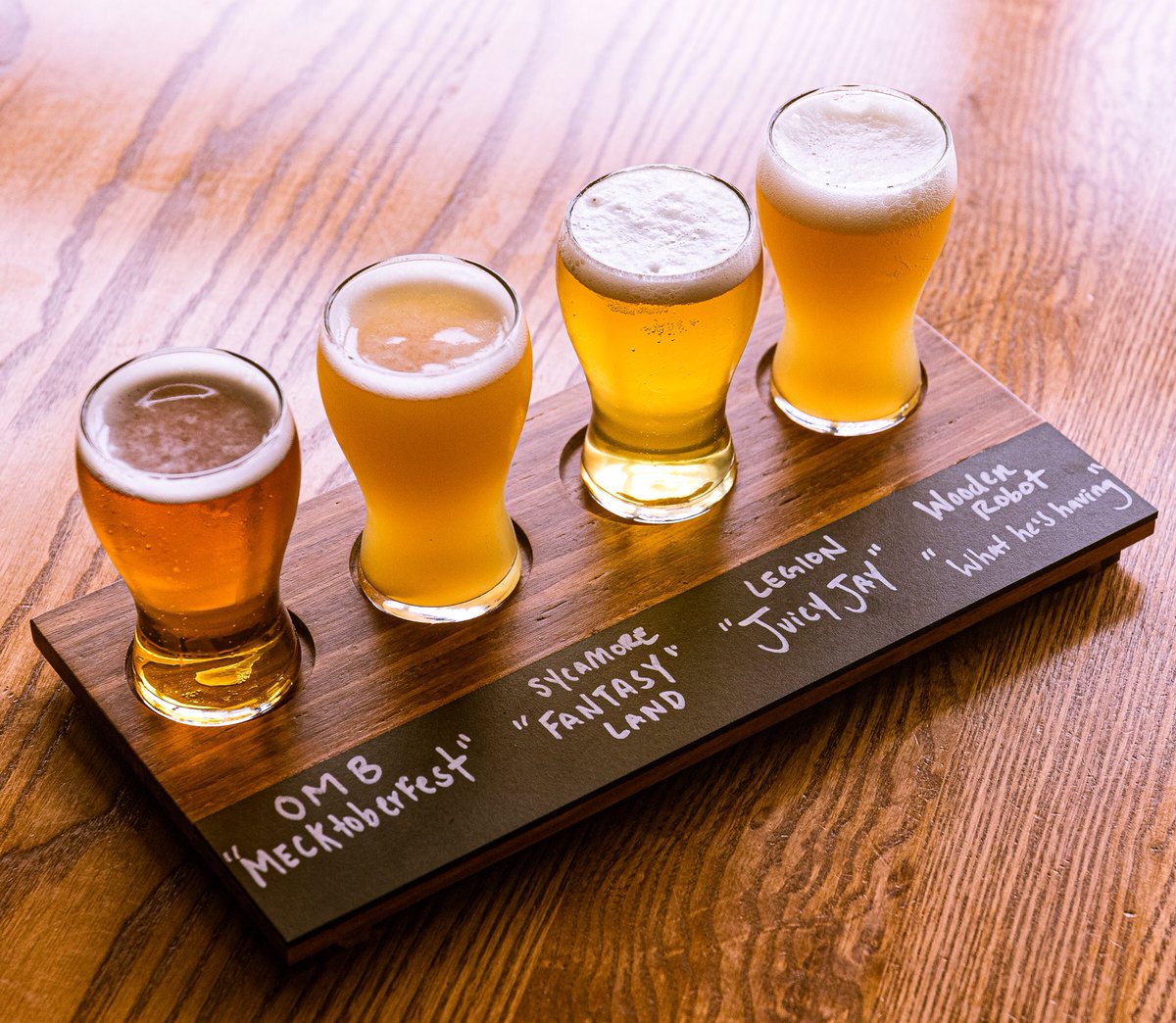 We’re doing flights at Park Road. Tell your indecisive friends.