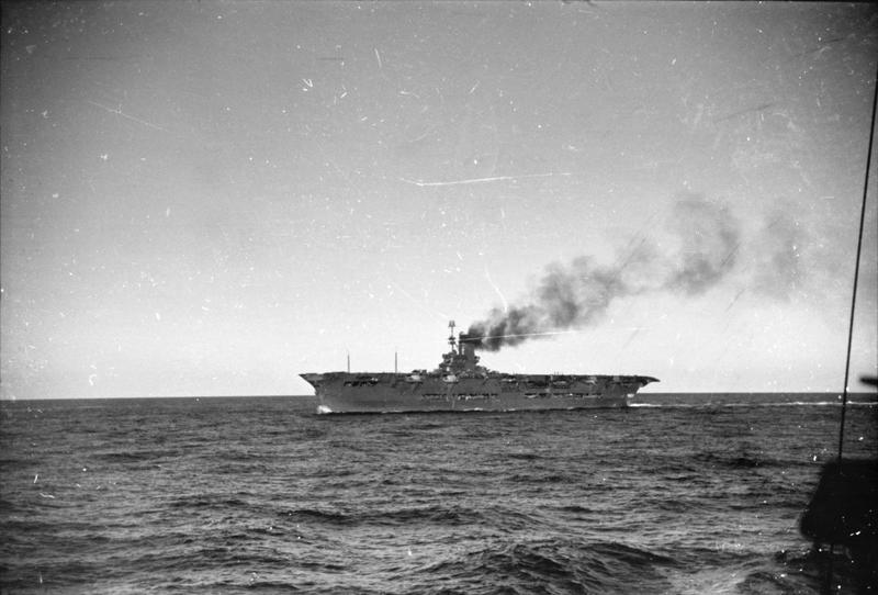 On this day 1940, V/Adm Sir John Cunningham's naval force begain its third day of action against Vichy French forces at Dakar. Captain Cedric Holland of HMS Ark Royal had suggested an air strike against Ouakam airfield, but V/Adm Cunningham declined.