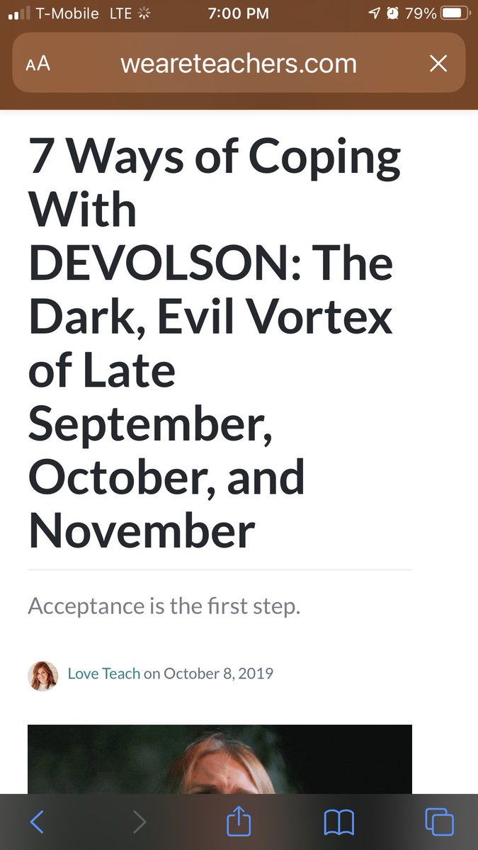KathieLanman's tweet photo. Make sure you check in on the teachers in your life. #DEVOLSON is real and itโs going to be worse this year. https://t.co/0y9Mb6utVo https://t.co/oJlaRviAYo