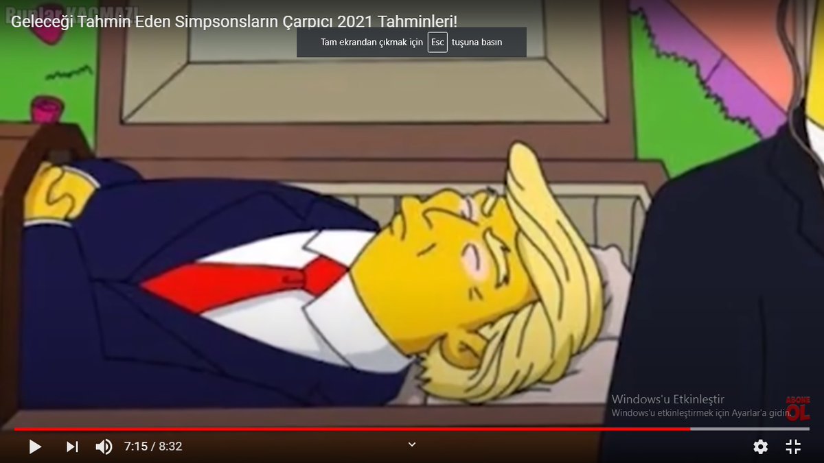 mediacat25's tweet photo. #Simpsonsların Gözünden 2021 "#Robotlar İşçilerin Yerini alacak!" Ayrıca Simpsonslara göre #Trump Ağustos 2020'de çoktan vefat etti. 🙂 ... Trump'ın hayatı 02 Hazirandan beri tehlikede ve... #Simpsonslar Temmuz 2021'e hiç değinmemişler. Mars ve Venüs -4... https://t.co/RKVjOSwvH6 https://t.co/6ibqkBpz1s