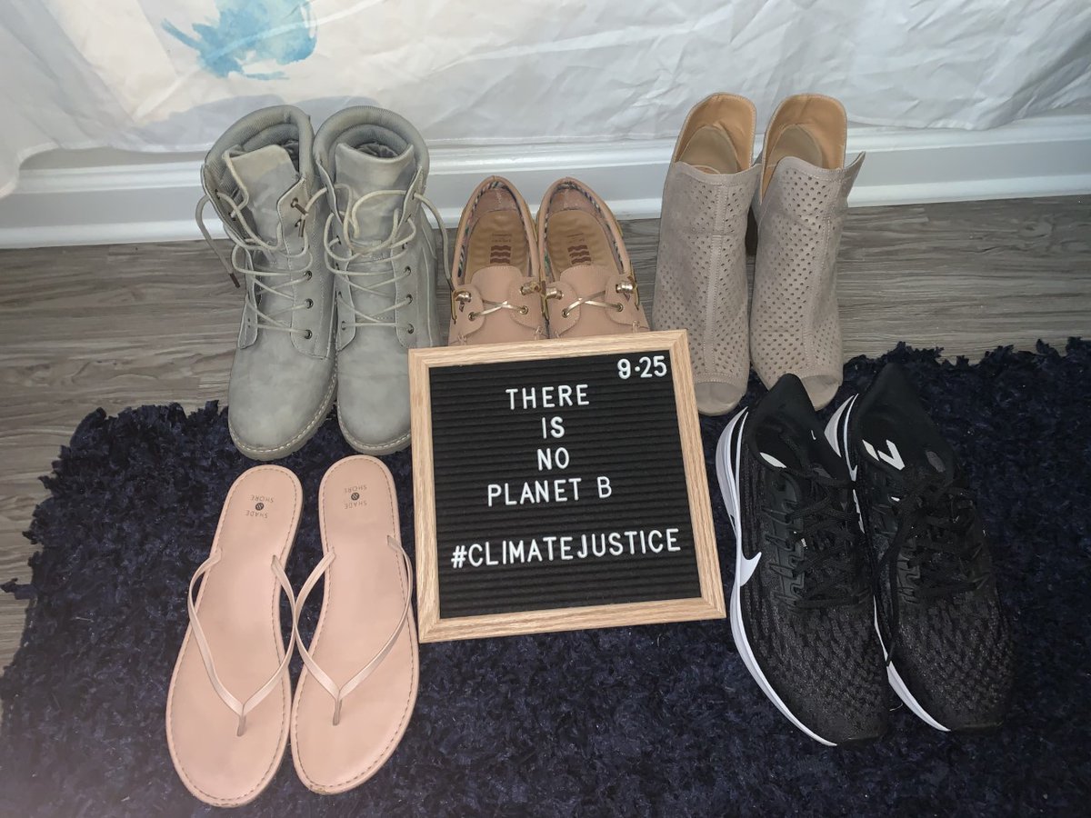 mobilize_u's tweet image. Just because it&apos;s raining outside doesn&apos;t mean you can&apos;t have your shoe strike indoors! #ClimateJustice #ClimateStrikeOnline #VoteEarth
