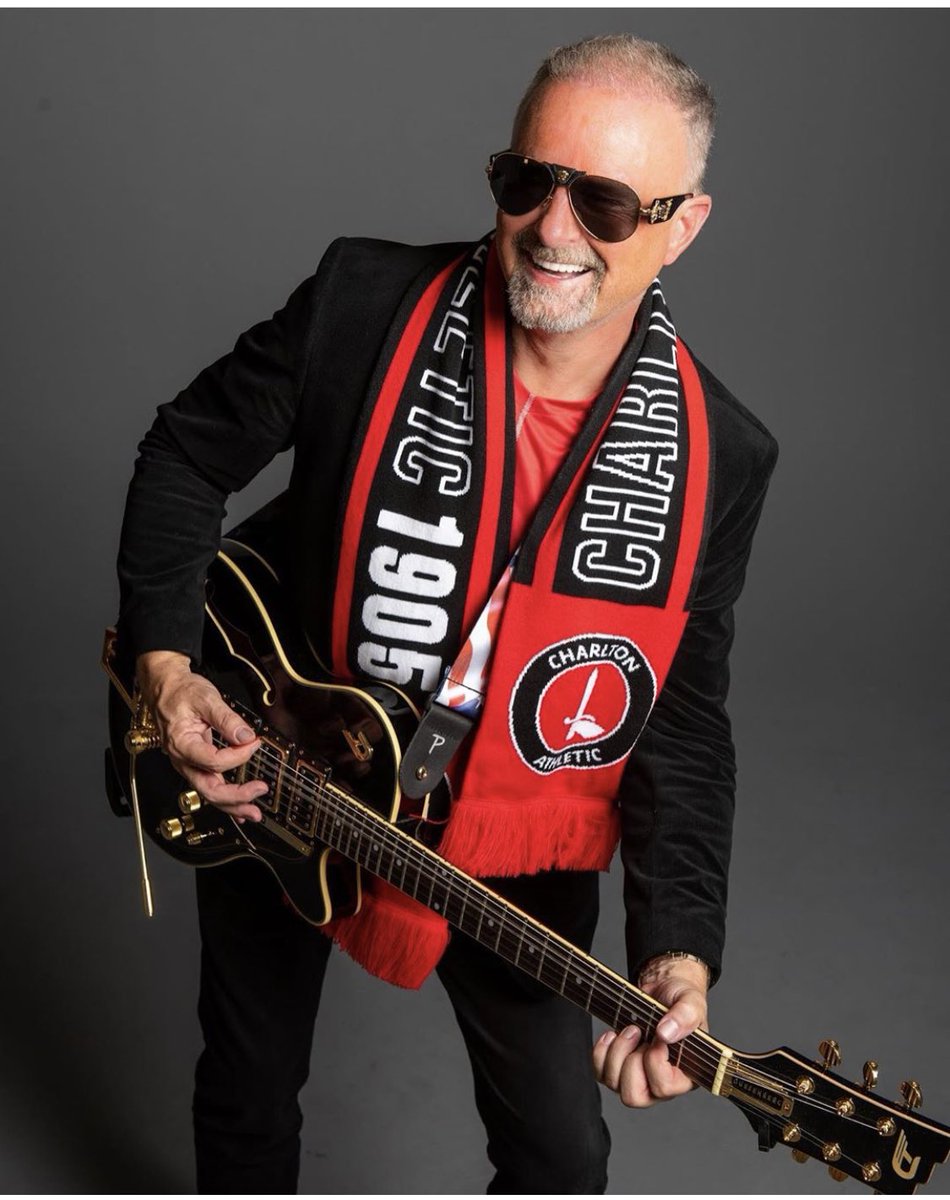 You have to admire the confidence of a person who, whilst embroiled in a tricky legal battle to purchase a professional Football Club found time to pair a #CAFC club top and scarf with a velvet jacket, shades and a guitar for a photo shoot. #welcometotheclub <a href="/SandgaardThomas/">Thomas Sandgaard</a>