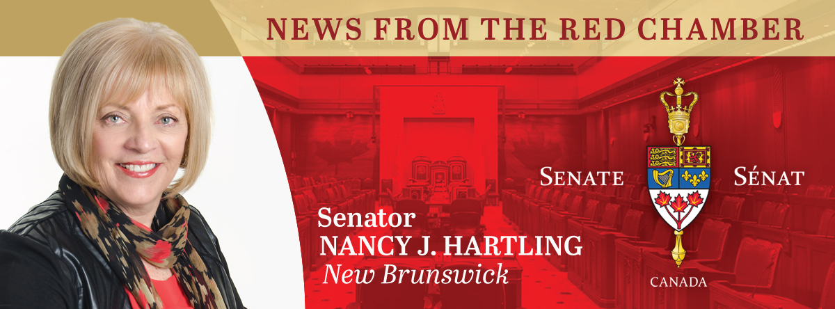 I'm very excited to present my new newsletter, keeping you informed about the activities of the Senate of Canada. Click on the link to read it. If you would like to subscribe by e-mail, please reach out to nancy.hartling@sen.parl.gc.ca.

bit.ly/36ayvgS