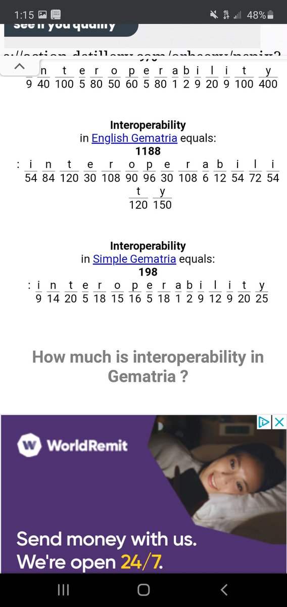 "Sam power cut off USA" and "USS Mayflower". Sound familiar right? Also, interoperability and where will you be are connected through the number "198". Take a look. Im connecting these two phrases. Also where will you be has (183) in simple gematria. Chris Larsen follows 138