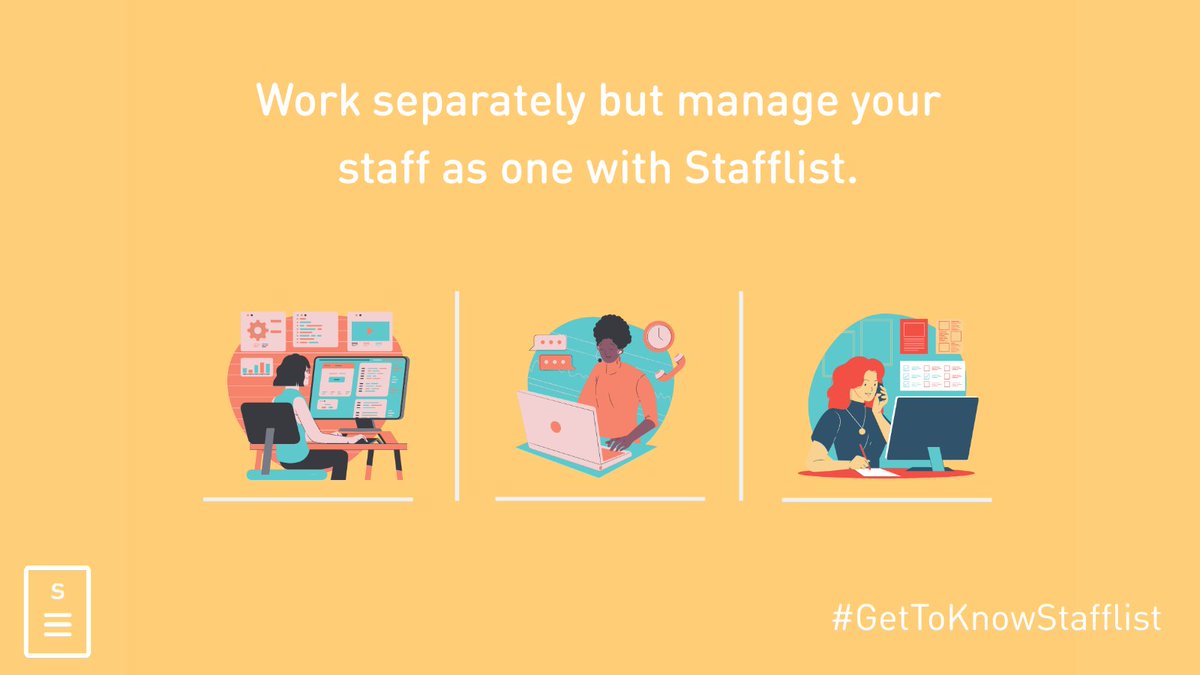 stafflist_io's tweet photo. Your organization may have different departments, and different employees assigned to each of them, but you can manage them all under the same roof with Stafflist! 

Try it out here:

https://t.co/9OOaYeZcKZ

#stafflist #staffing #workforce #management #vacancies #jobs https://t.co/vzeaeYtLQ2