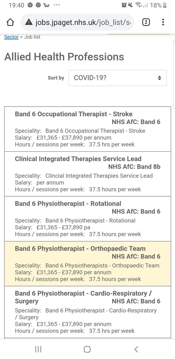 Several exciting posts in the therapies dept at JPUH available for applications. Service Lead, OT and Phsyios. Exciting times in a warm and welcoming department.