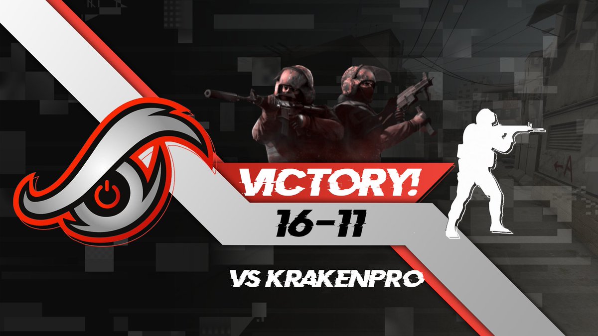 Our first match with the new lineup is a success!

We take the victory 16-11 over KrakenPro!