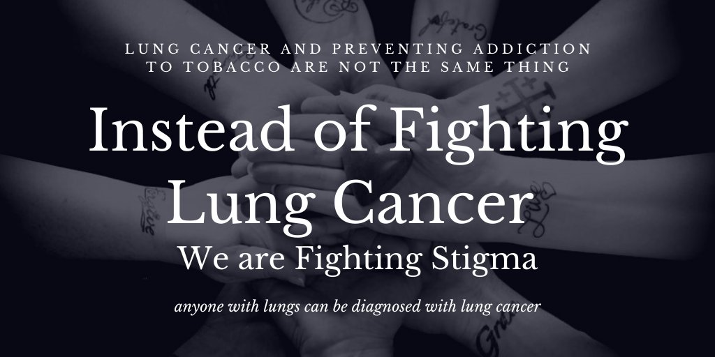 I am pledging to educate the public that #lungcancer has so many risk factors. For decades we have been taught to believe that Lung Cancer is preventable, I KNOW that anyone with lungs can develop LC, even with no known risk factors other than owning a pair. #LCSM