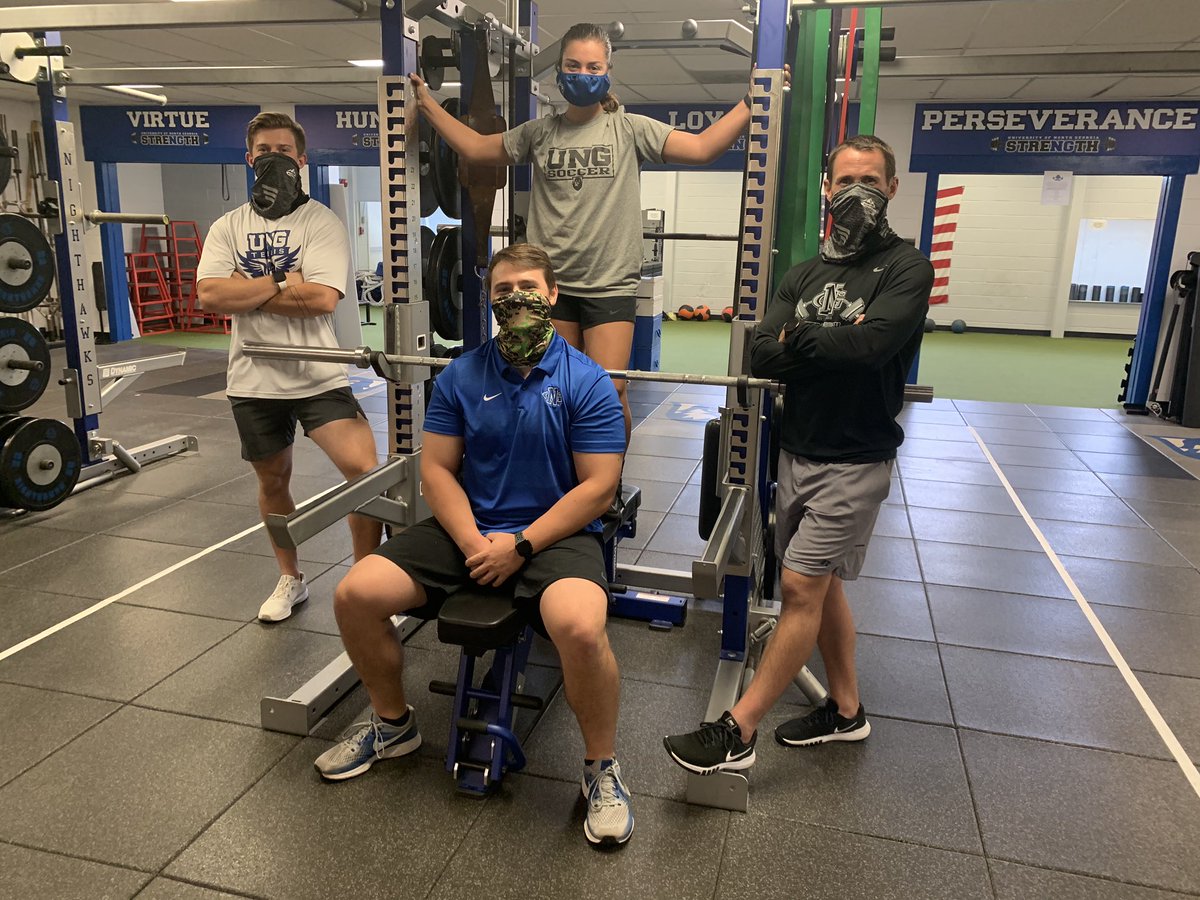 UNG_Nighthawks's tweet image. We’re all in this together, Nighthawks!! #DoOurPart #MaskUpUNG 😷