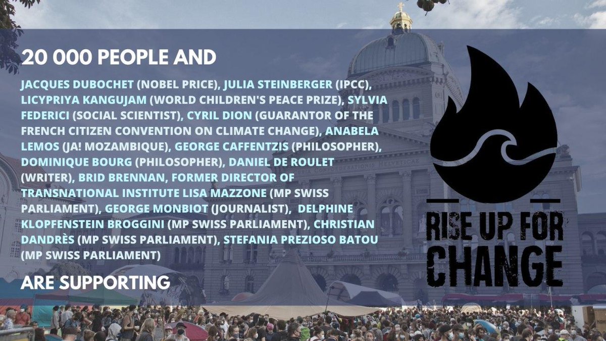 xrlausanne's tweet photo. Inimaginable: 20'000 personnes dont des personnalités de premier plan ont soutenu #RiseUpForChange, 1 semaine de désobéissance civile pour le climat. Qui l'aurait crû en Suisse:)? MERCI à toutes et tous. Nous avons ensemble fait l'Histoire... et nous reviendrons !💚✊🙏 https://t.co/eTTr3latcw
