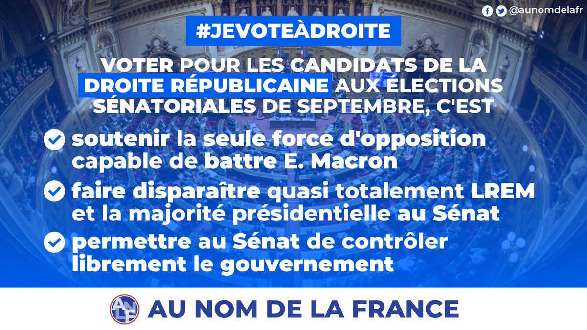 MurielDIRUOCCO's tweet photo. Pour un Sénat toujours plus fort pour s'opposer aux décisions inique du gouvernement #JeVoteADroite pour les sénatoriales
@aunomdelafr https://t.co/po6HYcr0mD