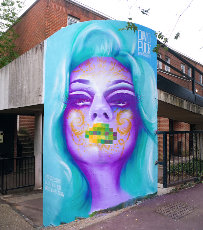 Dreemardeep's tweet photo. RT @dannywishu RT @globalstreetart : @DavidPuckArtist serving face last weekend for his pieces at #Webheath featuring @crystalwillseeu and @JunoBirch
π236 Webheath Workshops, NW6 2JX
---
#LondonMuralFestival #MuralFestival #London2020 #LMF #PaintedC⦠https://t.co/68Dagxhem5