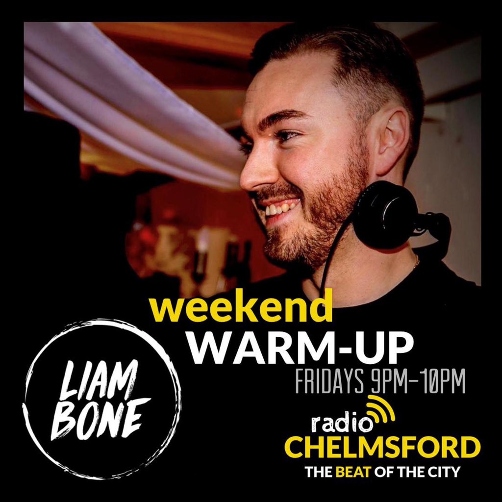 Been a while guys! Make sure you download the Radio Chelmsford App and listen in from 21:00! See you there 🙌🏻👊🏻📻