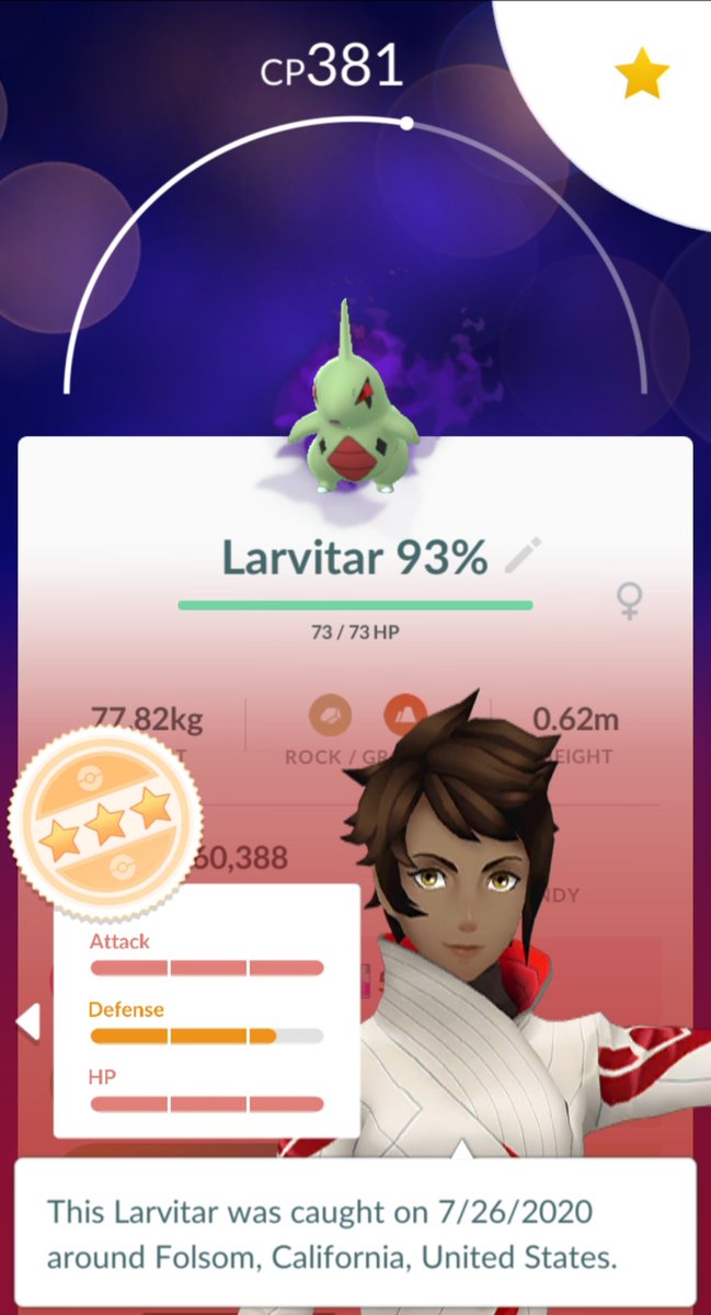 OffGridMediaBiz's tweet photo. Would you invest an Elite TM into this #ShadowLarvitar? I know #ShadowTyranitar is a beast but I'm still debating it, let me know your thoughts.
#PokemonGO https://t.co/eJqF44rHVp