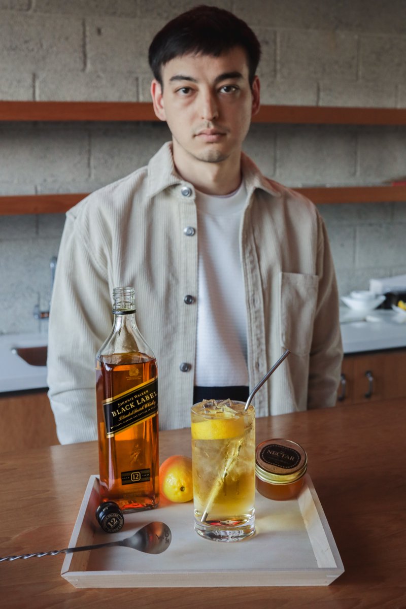 #ad my @johnniewalkerus Honeycomb Highball Cocktail Kit just dropped. Sip while listening to NECTAR. 🍯🥃bit.ly/3mR0zfh