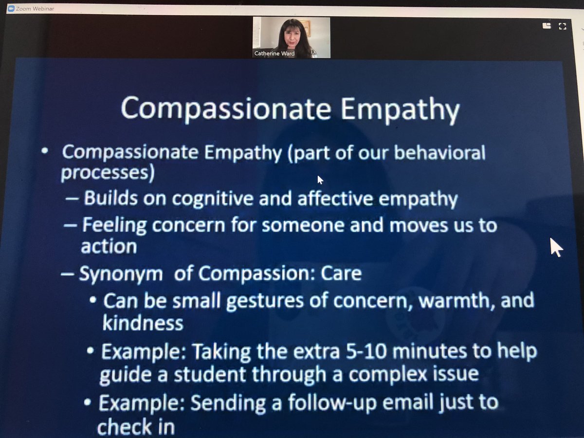 LMercadoLopez's tweet image. I love the focus on being “moved to action” as part of being compassionately empathetic. #CSUStudentSuccess2020 #CSUStudentSuccessNetwork #CSUStudentReady