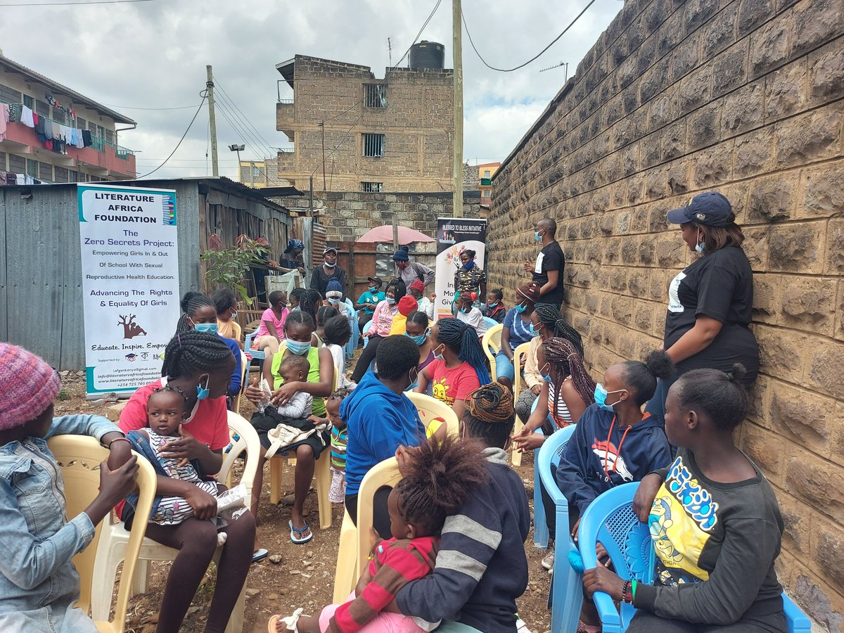 LAFkenya's tweet photo. Empowering girls in and out of school with sexual reproductive health education is a priority especially during this Covid-19 pandemic. #Zerosecrets https://t.co/kpoeY9yqa5