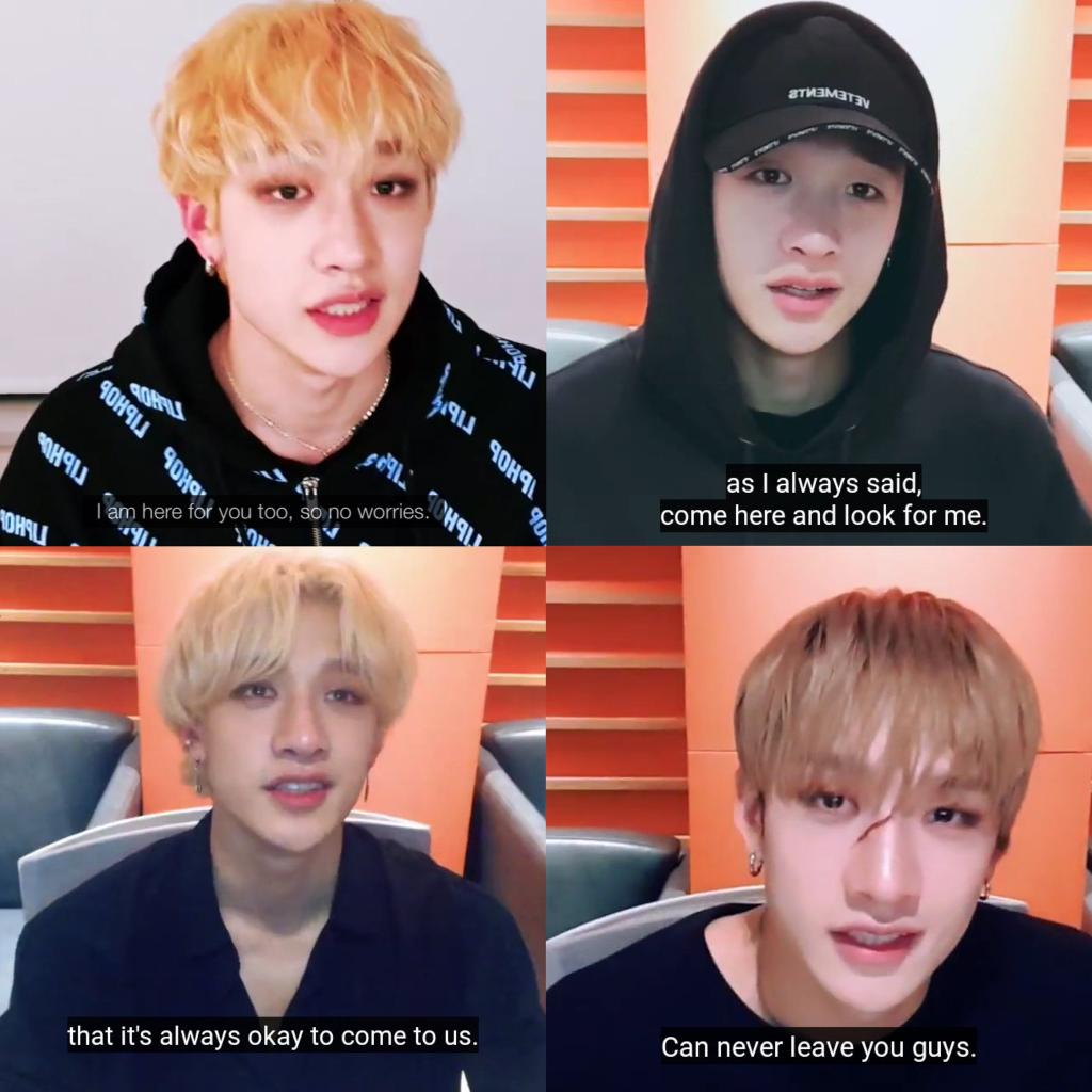 "If comfort were a person it'd be bangchan" ; a lovely thread