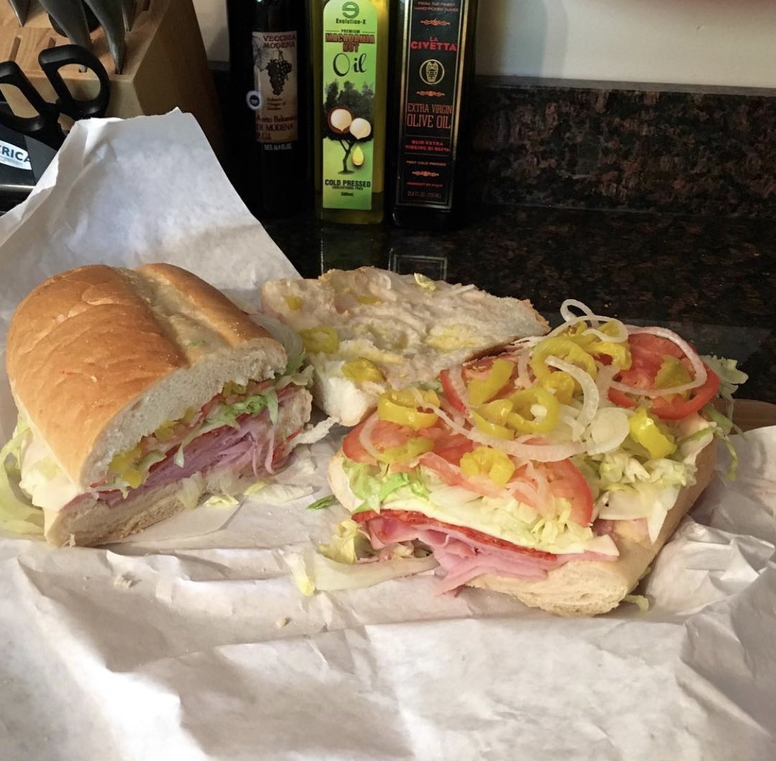 The Italian hoagie at Wavie & Jane’s in Connellsville... they’ve now revamped it and it’s even better.  #sandwich