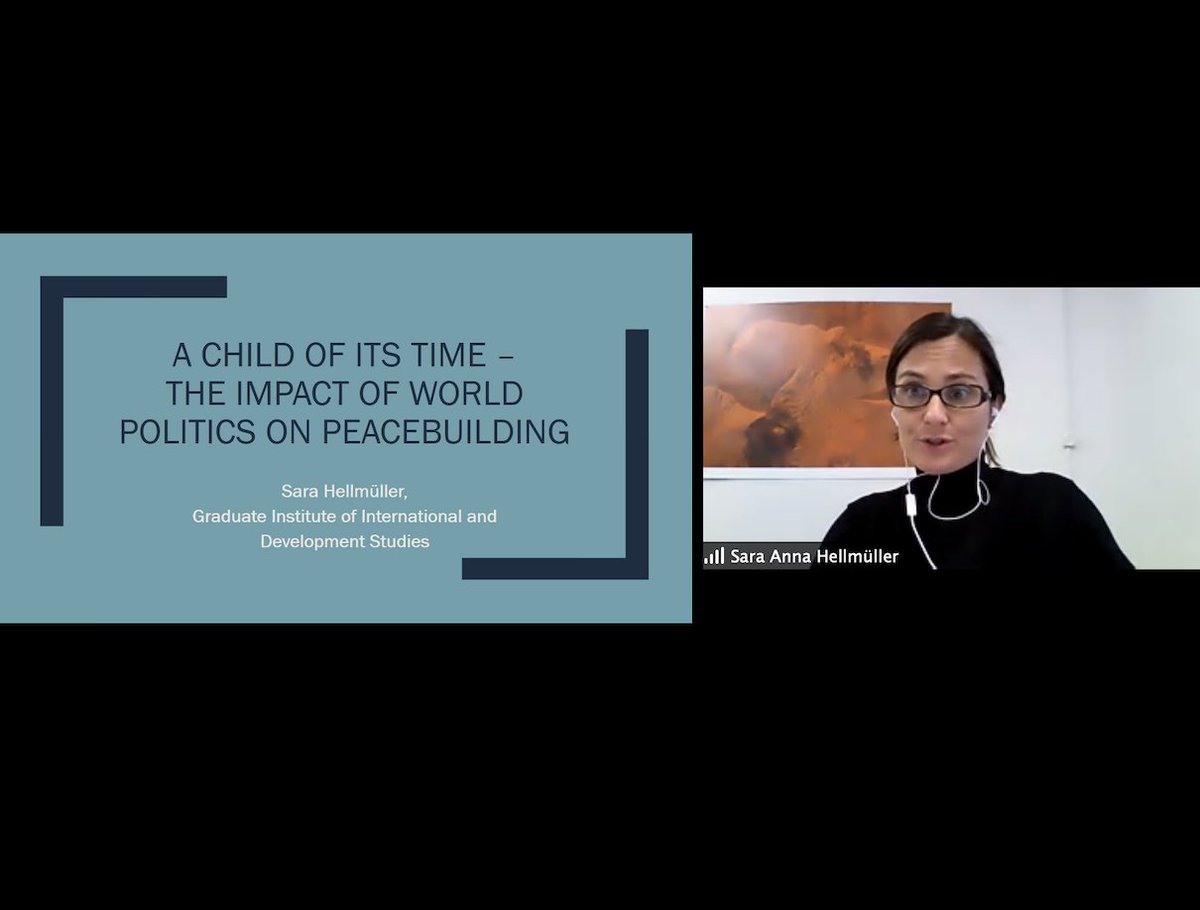 . @SaraHellmuller poses a v timely question on how the shift towards multipolarity influences UN PB. Based on 6 case studies, she discusses how the conception & execution of UN peace missions are changing in the face of increased geopolitics & a crumbling liberal order. 9/x