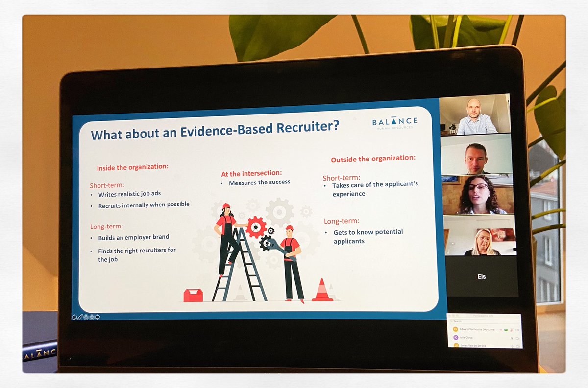 beamhr_'s tweet photo. Tx @iulia_cioca @iOnAsJ for the tasty Virtual Coffee on Evidence-based Recruitment 😋

Full program of future sessions on  #ebhr: https://t.co/ICyStjlXZu

#betterworkforall #balancehr https://t.co/l9kRspHfbY