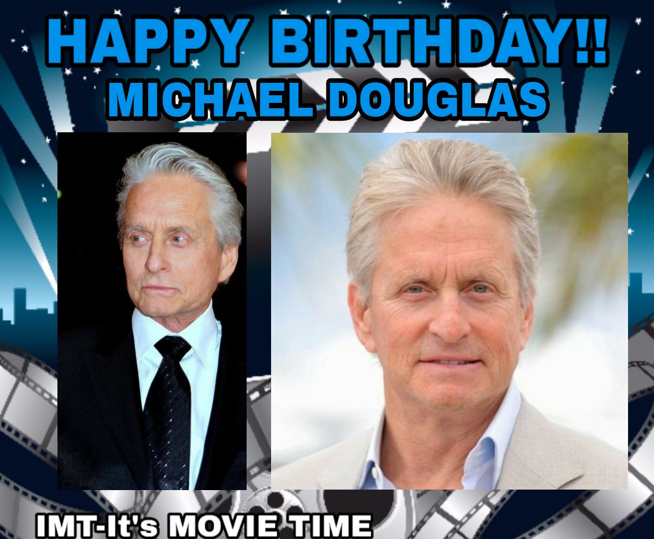 Happy Birthday to Michael Douglas! The actor is celebrating 76 years. 