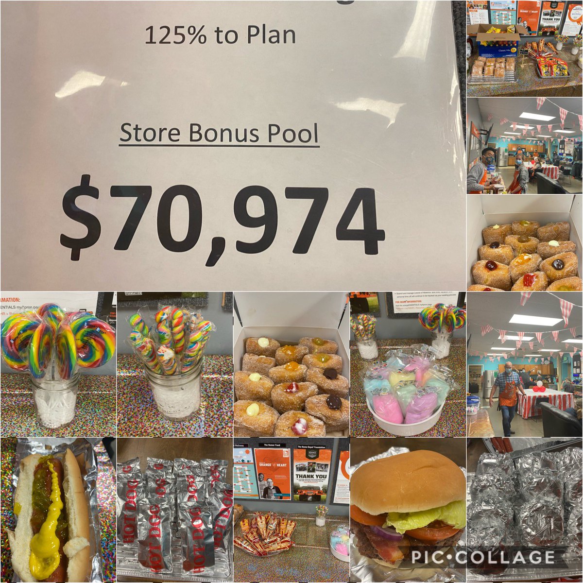 mnelli15's tweet photo. Celebrating 🎉🎊 Success Sharing Carnival Theme at 1302! 🍔🌭🍭🎡😋#team1302 https://t.co/aClYpmUMyc
