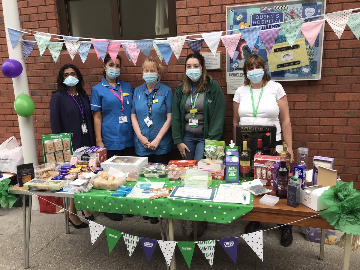 Dr. Jyoti Shah MBE (@missjyotishah) on Twitter photo Great work by <a href="/DockseyMegan/">Meg Docksey</a> & Lorna Cox & Urology Macmillan Team for hosting Macmillan coffee morning - raised over £400 👍<a href="/UHDBTrust/">University Hospitals of Derby and Burton NHS FT</a> Great work by <a href="/DockseyMegan/">Meg Docksey</a> & Lorna Cox & Urology Macmillan Team for hosting Macmillan coffee morning - raised over £400 👍<a href="/UHDBTrust/">University Hospitals of Derby and Burton NHS FT</a>