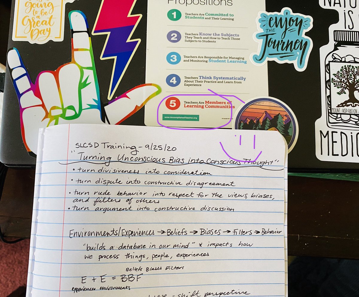I am SO grateful for my learning community where we can share our stories, make connections, and move forward with improving the educational experience for ALL learners! #slcsd #roseparkelementary #nbctstrong #uted #youreinvitedtobeexcitedaboutlearning