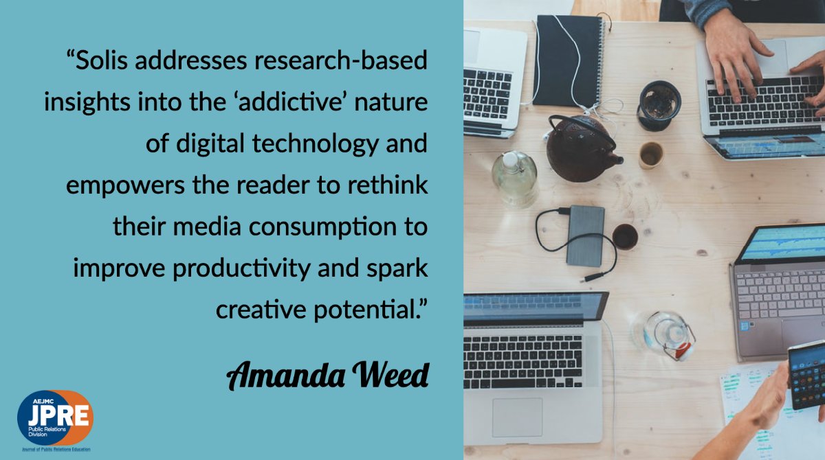Online teaching, online meetings, social media, etc... this pandemic has forced us to use digital technologies like never before. 
<a href="/briansolis/">Brian Solis</a>'s book "Lifescale: How to Live a More Creative, Productive, and Happy Life" looked into it &amp; <a href="/amandajweed/">Amanda J. Weed, Ph.D. * AD/PR Researcher & Prof.</a> reviewed it.
<a href="/Bhalla_Nandini/">Nandini Bhalla, Ph.D.</a>