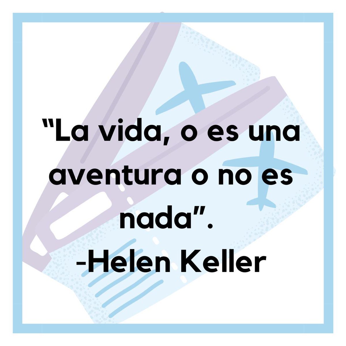 APAV_Puebla's tweet photo. “La vida, o es una aventura o no es nada.”
Helen Keller 

#CompraLocal #ViajaGlobal
#ReservaYA https://t.co/q2B2unly5o