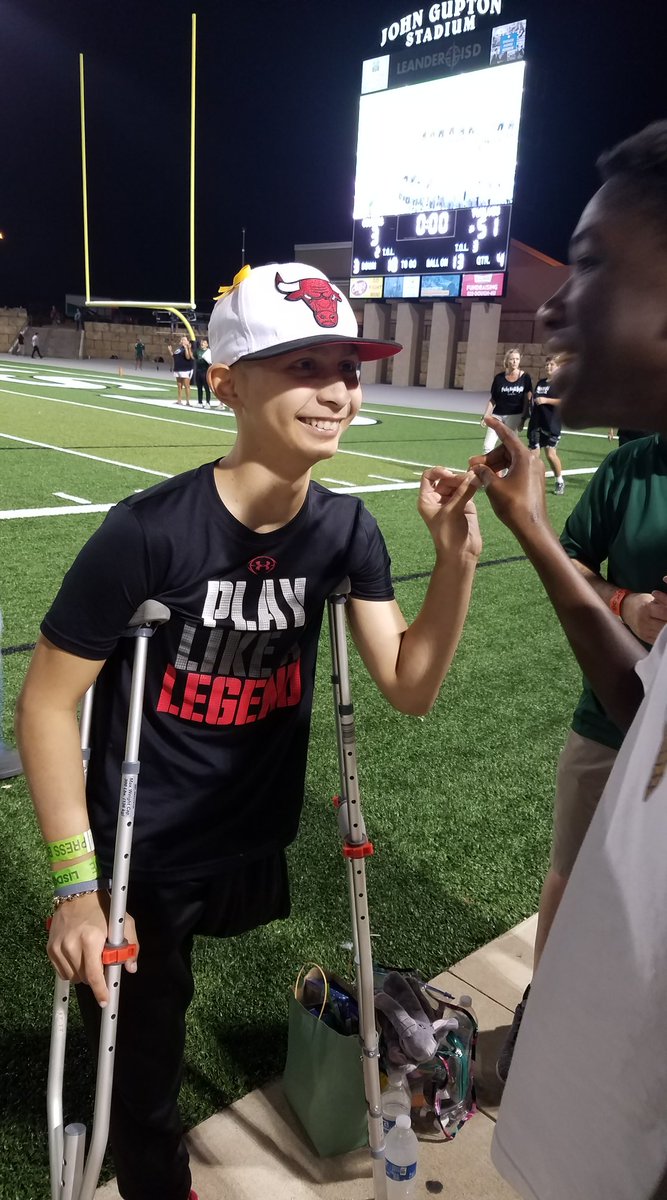 Can't be w/ the team tonight as they kick-off the 2020 season, sharing some past VIP memories. We look forward to getting this going again in the future. <a href="/cedarparkcheer/">cedar park cheer</a> <a href="/CedarParkFB/">Cedar Park Football Booster Club</a> <a href="/LeanderISD/">Leander ISD</a> @CPHS_TWolves #CPProud #ForTheKids #ChildhoodCancerAwarenessMonth