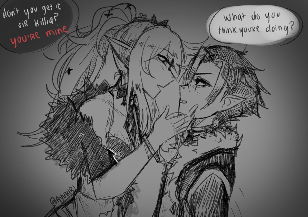 Ayukirinn's tweet photo. Will prolly draw more disgaea 5 art~!! loving it so far! hope i complete it before it becomes unavailable TwT
also i kinda ship Seraphina and Killia 👀
so i drew some dom sera because why not i dont usually draw ships :3
#Disgaea5 #Disgaeafanart #Seraphina #Killia https://t.co/cA9G2w8NyY