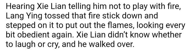 Just cry, Xie Lian.
