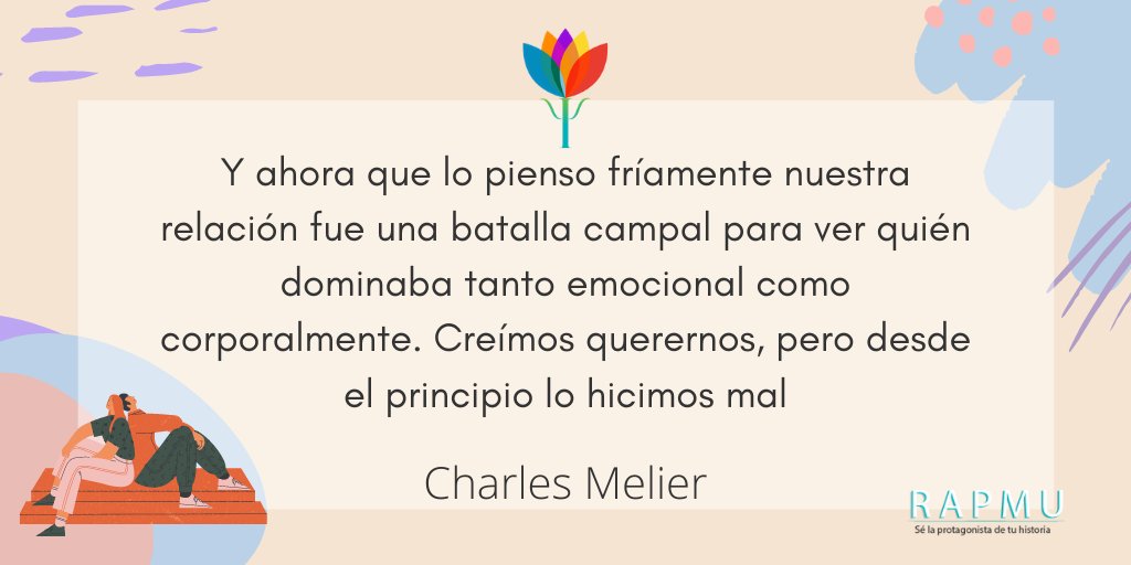 rapmuecuador's tweet photo. Hoy es #viernes y te traemos la #FraseDeLaSemana.
Esta semana te dejamos con una frase de #charlesmelier relacionada con las relaciones de pareja.
Compártela
📱Contáctenos a nuestra linea/whatsapp 0996837334
#rapmuecuador #apoyopsicológico #psicología #redapoyo #mujer #mujeres https://t.co/T4DiNTFLbV