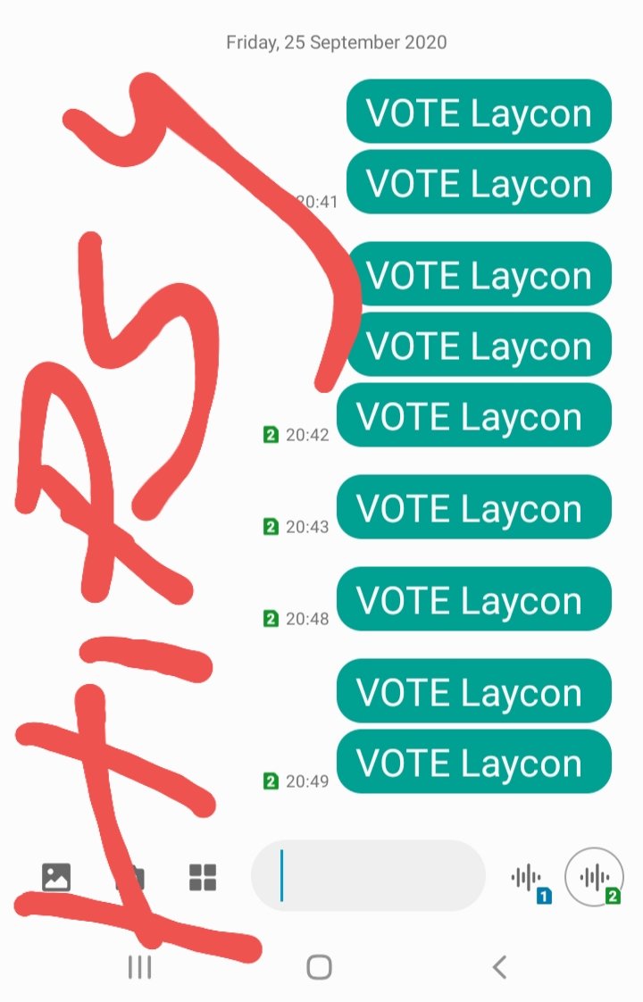 hipsyquin's tweet photo. Dropping some last hour votes for my baby πππicons keep voting β€β€#BBNaija #VOTELayconToVictory
#VOTELayconFiercely #VOTELayconNonStop https://t.co/yKGNcoFafl