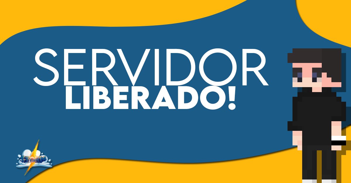 Stormcnet's tweet photo. ❗️ Em instantes liberaremos nossos servidores para vocês conferirem tudo que foi atualizado. Aguardem! :D

 🪙 Os cashs e VIPs serão reestabelecidos de forma automática sem a necessidade de solicitação. https://t.co/zdCuZEEGv5