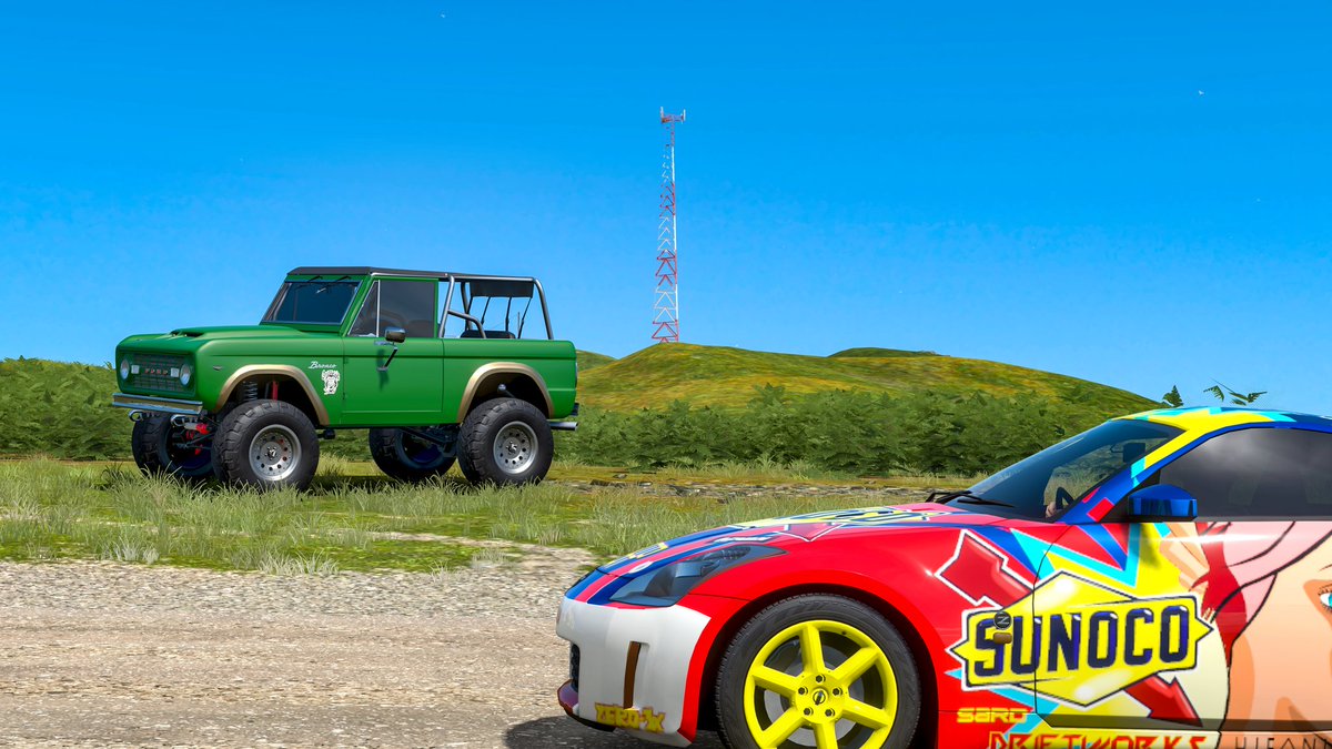 This week's Photo challenge

#friendsinhighplaces

Barrett Jackson Ford Bronco with random drivatar

 #ForzaHorizon4 #forzashare #virtualphotoshoot #virtualphotography #VGPUnite #TheCapturedCollective #ThePhotoMode #PhotoMode #XboxShare #Xbox #PhotographyDay