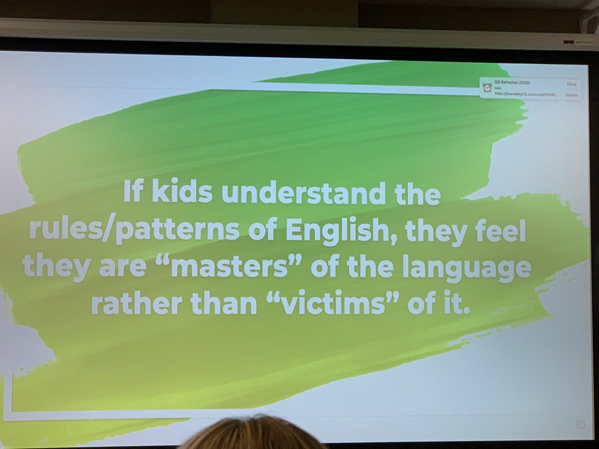 Thank you Colleen Zink for leading our @BlueValleyPL for reading specialists! Such a great refresher of OG concepts! So excited to implement these engaging ideas with my <a href="/CHEReadingRoom/">Cedar Hills Reading Room</a> students!