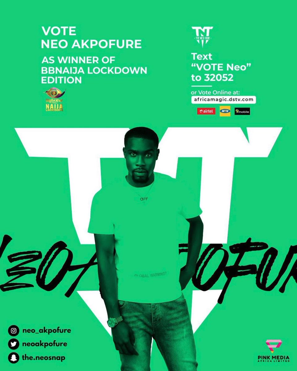 NeoAkpofure's tweet photo. THE LAST SUPPER 🛎 Down to the final hour
Tribesmen, what are you waiting for?? HAVE YOU VOTED??? We are down to the last 60 minutes that can change the polls. Now is the time to go smash it!.
Make I go drop my papa phone, I don vote with him phone too! 😂
#VOTENeo
#bbnaija https://t.co/Xb7fk6G7Zn