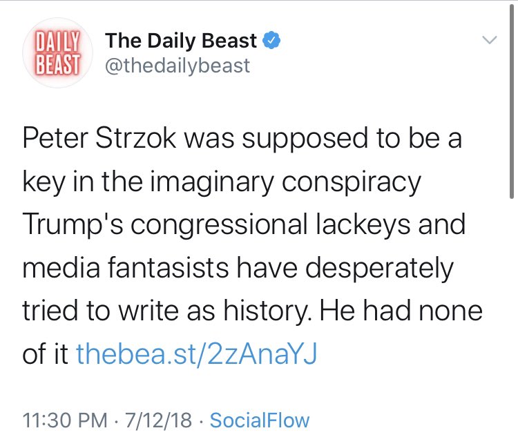 More of the same but a little bit more vulgar from  @thedailybeast. And of course both  @TheRickWilson and  @MollyJongFast have me blocked but they had him on to sell his book.