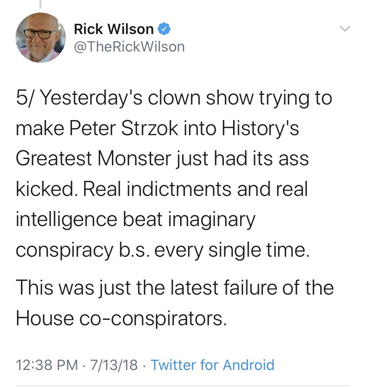 Of course, the NeverTrump gang got involved on this one. Also a second entry from behind the block, here’s twitter’s worst prognosticator,  @therickwilson.