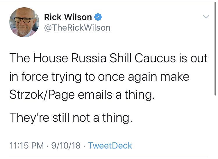 Of course, the NeverTrump gang got involved on this one. Also a second entry from behind the block, here’s twitter’s worst prognosticator,  @therickwilson.