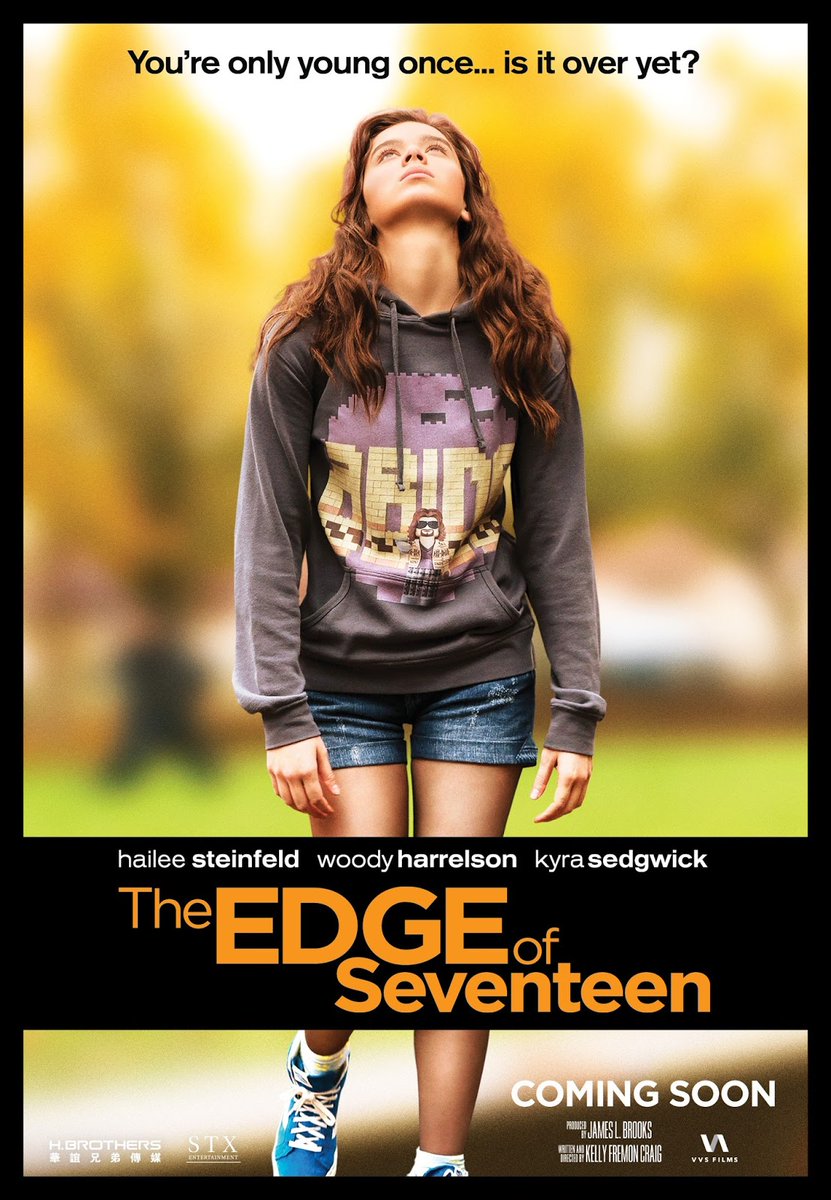 84. The Edge of Seventeen (2016) dir. Kelly Fremon Craig