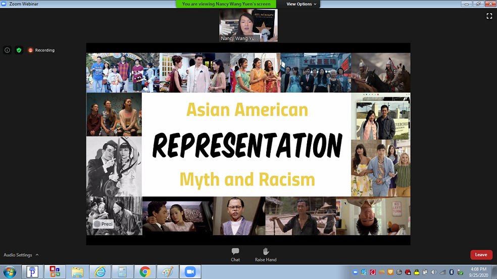 AsianAcadSurg's tweet photo. @nancywyuen talking about Asian American representation in Hollywood and the dearth of Asian American award winners. #SAAS2020. https://t.co/TN66Qp0pBE