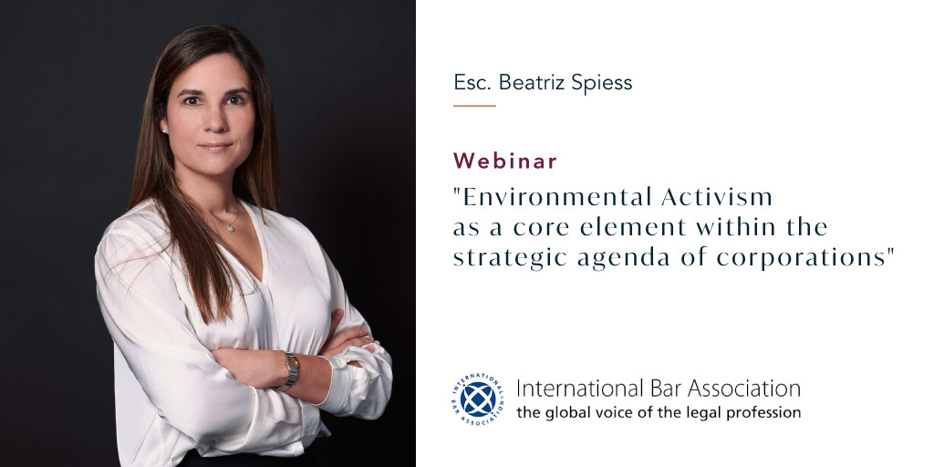 Nuestra Socia <a href="/BeatrizSpiess/">Beatriz Spiess</a> co-moderó el webinar de <a href="/IBAevents/">IBA Events</a>: “Environmental Activism as a core element within the strategic agenda of corporations”. Dicha instancia fue un espacio de reflexión sobre diferentes tipos de activismo ambiental en el contexto del #COVID19
