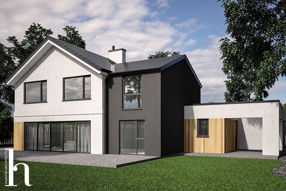 A recent planning approval in the Cheshire Green Belt. This whole house remodelling project was carefully designed to ensure that extensions were not disproportionate in size to the original house. 
#WholeHouseRemodelling
#familyhomes
#GreenBelt
#CheshireWestandChester