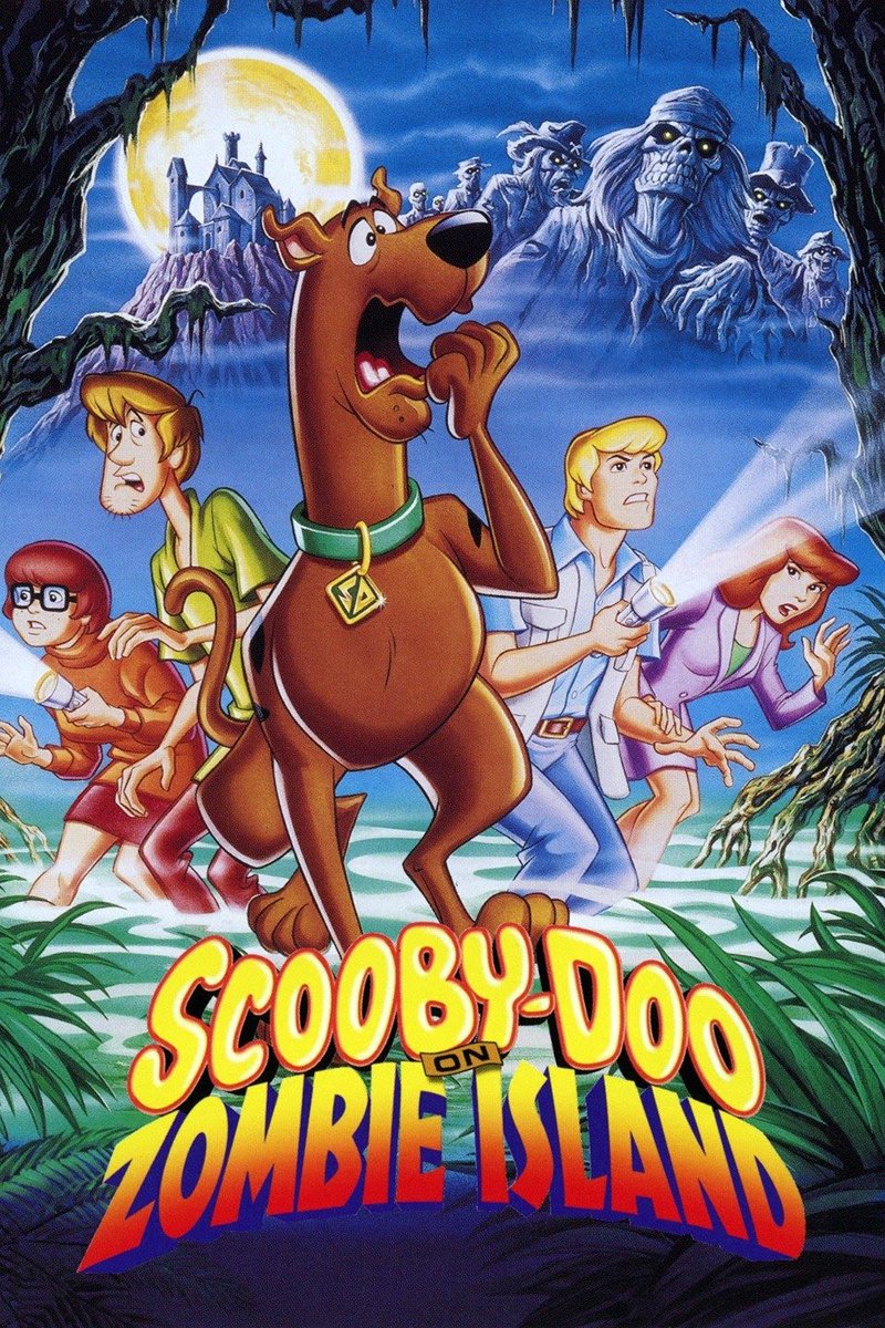 77. Scooby-Doo on Zombie Island (1998) dir. Jim Stenstrum
