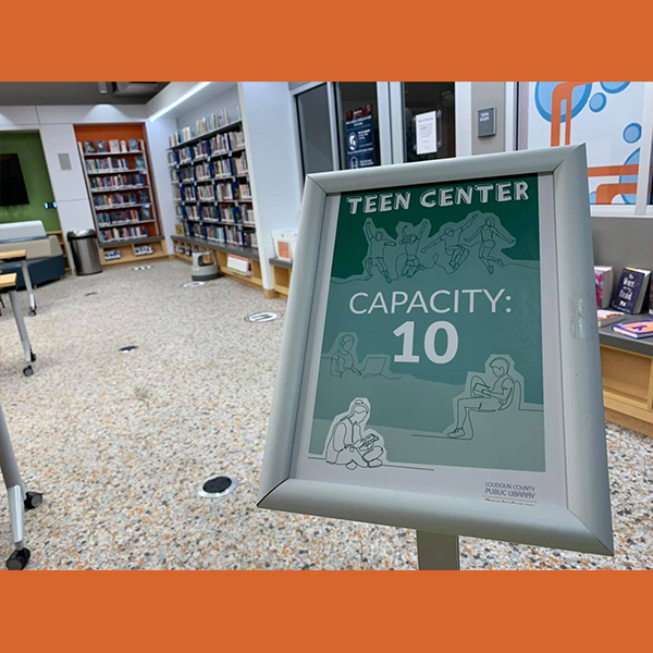 LoudounLibrary's tweet photo. Loudoun County Public Library's Teen Centers are here for our teen community! At #SterlingLibrary, there's currently a 10-person capacity limit and we’ve added a few extra tables for those who need a new place to study or use the internet with their Chromebooks. https://t.co/kOAl8irnAH